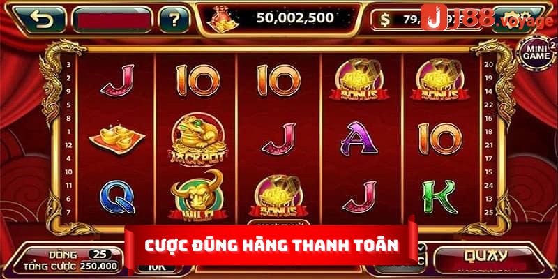 Cược đúng hàng thanh toán