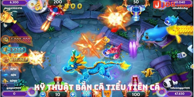 Kỹ thuật bắn cá tiểu tiên cá tại J88